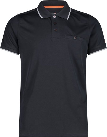 CMP - Polo Polyester - Polo-Shirt Gr 48 schwarz