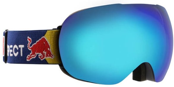 Red Bull Spect - Bent Mirror Cat 3 (VLT 13%) - Skibrille Gr M blau