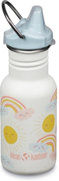 Klean Kanteen - Kid's Classic Narrow with Sippy Cap - Trinkflasche Gr 355 ml grau