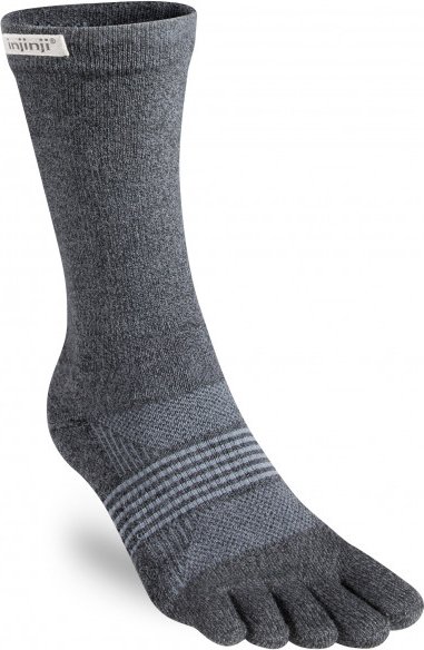 Injinji - Women's Trail Midweight Crew - Wandersocken Gr 35-40 grau