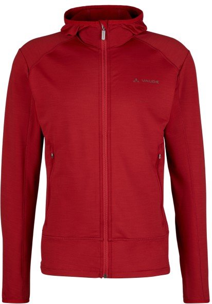 Vaude - Gadmer Hooded Jacket - Fleecejacke Gr S rot
