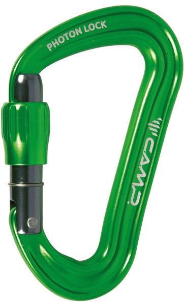 C.A.M.P. - Photon Lock - Schraubkarabiner grün