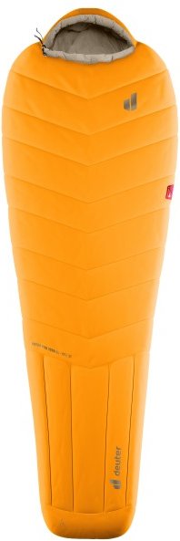 Deuter - Astro Pro 1000 EL - Daunenschlafsack Gr 219 x 88-71 x 58-47 cm magma / titanium