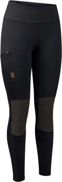 Deerhunter - Women's Reinforced Tights - Leggings Gr 38 schwarz