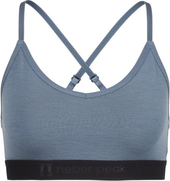 Heber Peak - Women's MerinoMix165 PineconeHe. Soft Bra - Merinounterwäsche Gr M grau