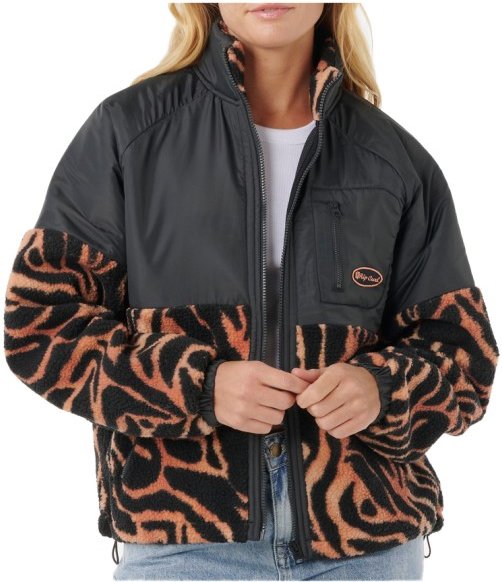 Thumbnail - Rip Curl - Women's Keepsakes Anti-Series Polar - Fleecejacke Gr XS braun