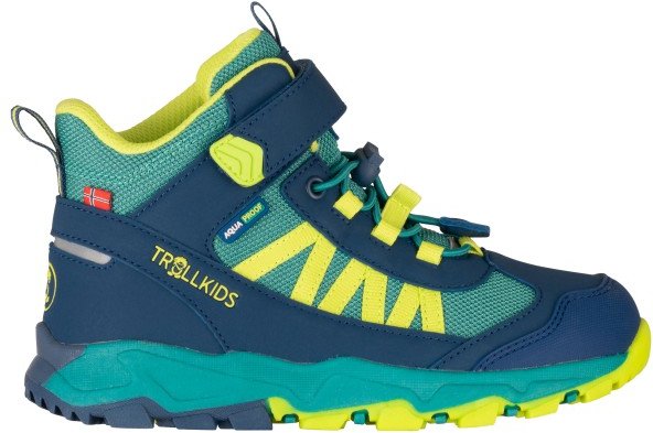 Trollkids - Kid's Tronfjell Hiker Mid - Wanderschuhe Gr 33 blau