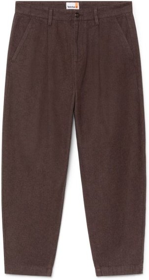 Thumbnail - Timberland - Claremont Herringbone Pleated Chino Pant - Freizeithose Gr 30 braun