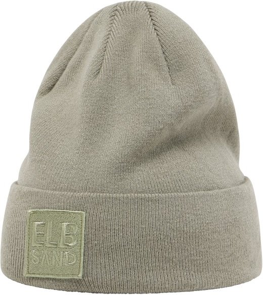 ELBSAND - Bea Beanie - Mütze Gr One Size grau/oliv