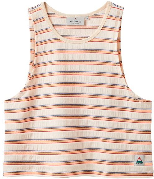 Passenger - Women's Retro Vibes 2.0 Organic Cotton Vest - Top Gr XXL retro stripe