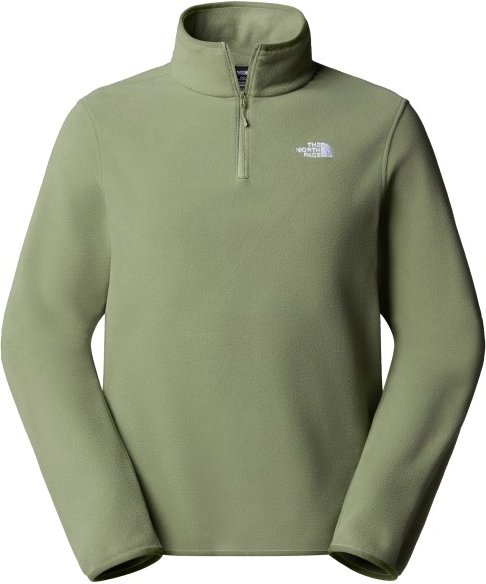 The North Face - Glacier Fleece 1/4 Zip Jacket - Fleecepullover Gr XL oliv