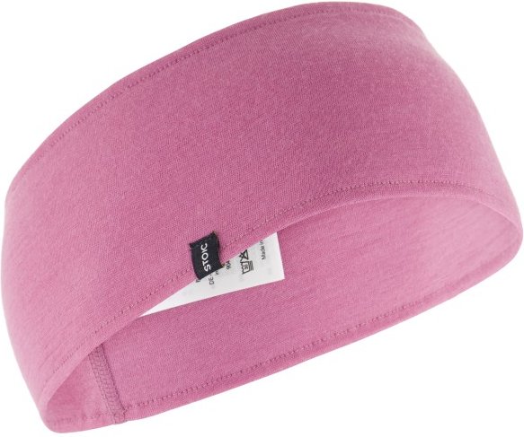 Stoic - Merino180 BengtSt. Headband double - Stirnband Gr One Size rosa