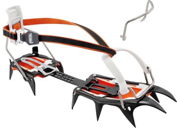 Petzl - Vasak - Steigeisen schwarz/orange