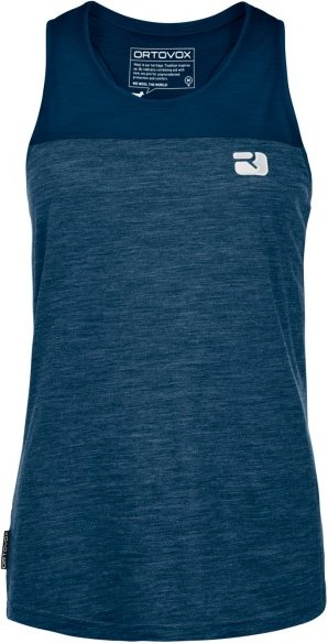 Ortovox - Women's 150 Cool Logo Top - Tank Top Gr L blau