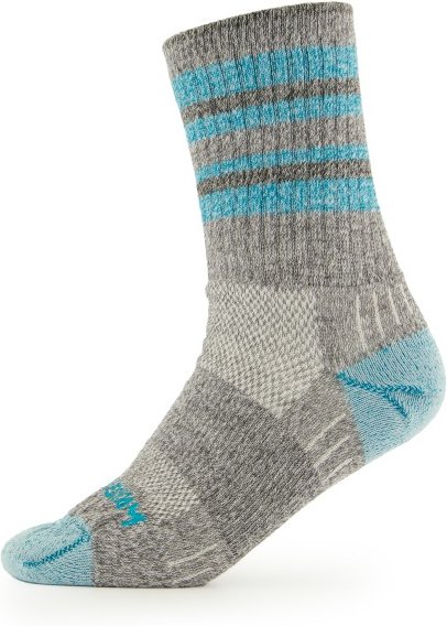 Wrightsock - Escape Crew - Wandersocken Gr S grau