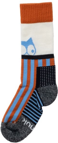 Namuk - Kid's Gusto Merino Wandersocken Lang - Merinosocken Gr 27-30 weiß