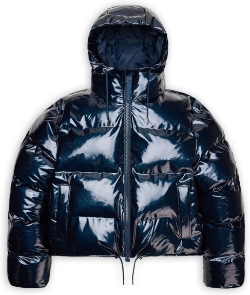 Thumbnail - Rains - Alta Short Puffer Jacket W3T3 - Winterjacke Gr M blau