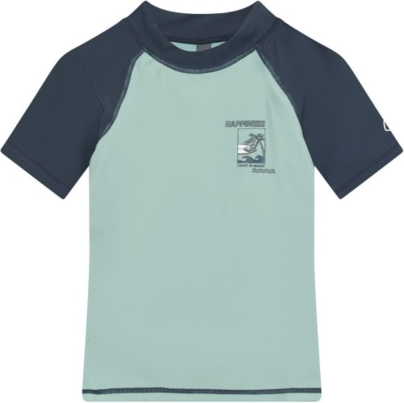 Color Kids - Kid's T-Shirt with Print - Lycra Gr 176 grau