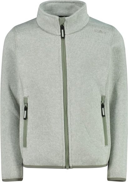 CMP - Girl's Jacket Jacquard Knitted - Fleecejacke Gr 140 grau