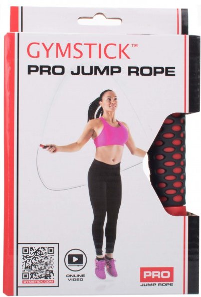 Gymstick - Springseil Pro schwarz/rot