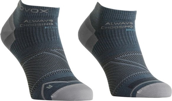 Ortovox - Women's Alpine Light Low Socks - Wandersocken Gr 35-38 grau/blau
