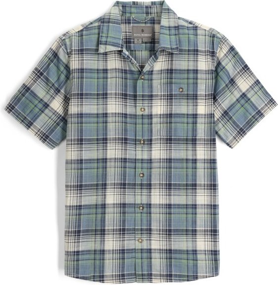 Royal Robbins - Redwood Plaid S/S - Hemd Gr M grau