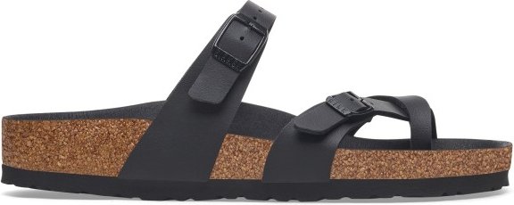 Birkenstock - Mayari Birko-Flor - Sandalen Gr 46 - Regular braun/grau