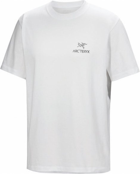 Arc'teryx - Kragg SL Cotton Bird Word S/S - T-Shirt Gr XL weiß