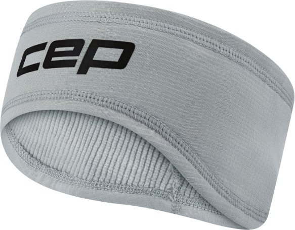 CEP - Core Run Thermal Headband - Stirnband Gr L/XL - 55-60 cm grau