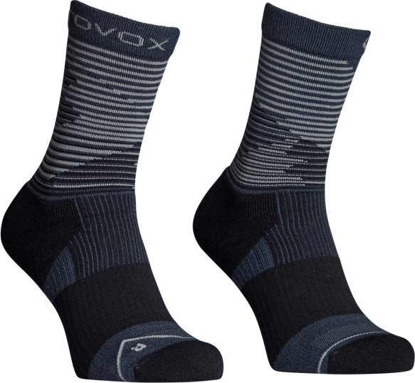 Ortovox - Women's All Mountain Mid Socks - Merinosocken Gr 35-38 schwarz/blau
