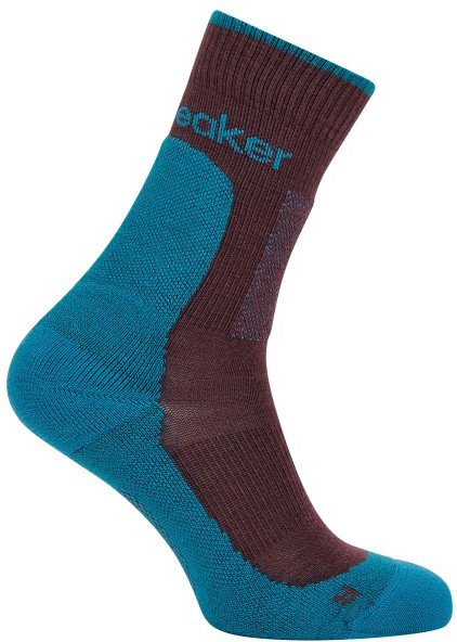 Icebreaker - Women's Merino Hike+ Medium Crew - Wandersocken Gr 41-43 blau