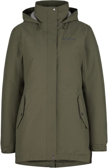 Thumbnail - Vaude - Women's Pellice Wool - Parka Gr 34 oliv