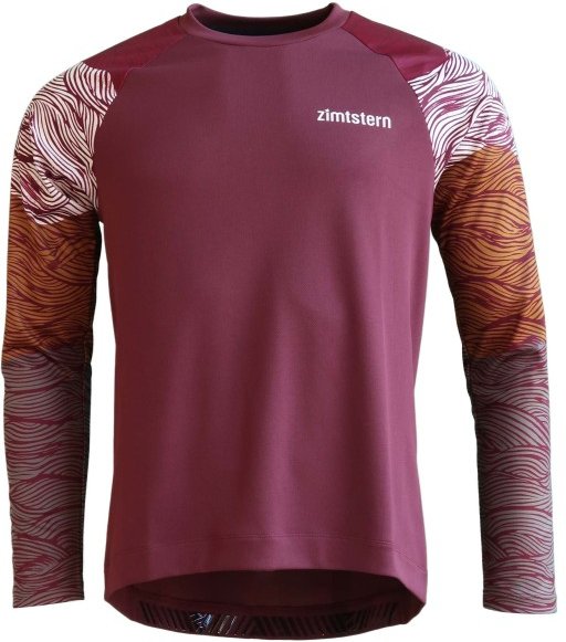 Zimtstern - Braapz Shirt L/S - Radtrikot Gr XL rot