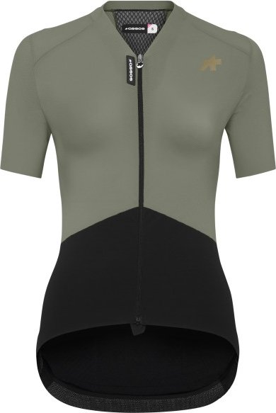 ASSOS - Women's Uma GTV Jersey S11 - Radtrikot Gr M schwarz/oliv