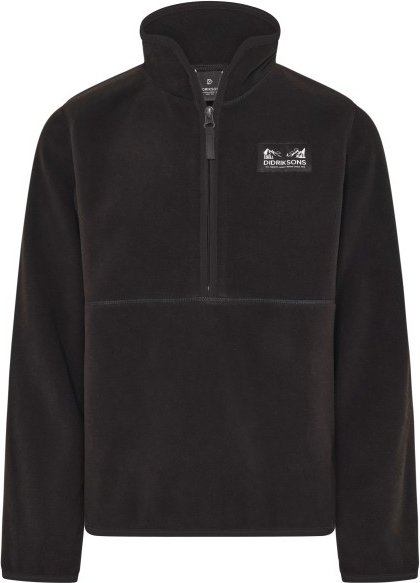 Didriksons - Kid's Rubi Half Zip - Fleecepullover Gr 150 schwarz