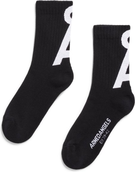 Thumbnail - ARMEDANGELS - Saamus Short - Multifunktionssocken Gr 39-42 schwarz