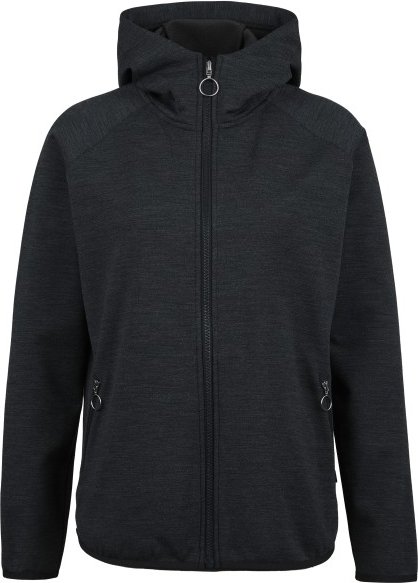 Stoic - Women's MerinoFleece335 MMXX. Lulea Zip Hoody - Fleecejacke Gr M schwarz