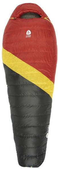 Sierra Designs - Nitro 20 / 800 DriDown - Daunenschlafsack Gr Regular rot