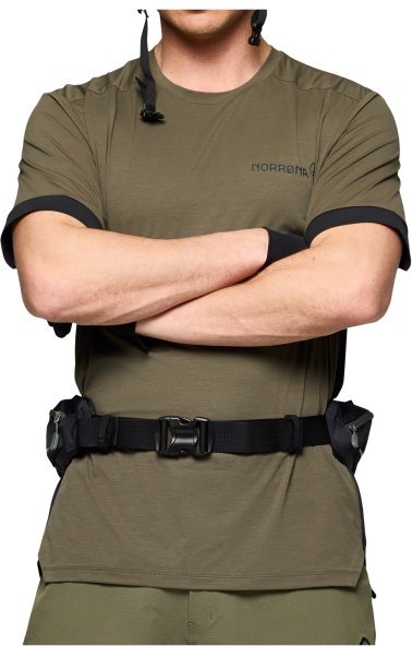 Norrøna - Fjørå Equaliser T-Shirt - Radtrikot Gr S oliv