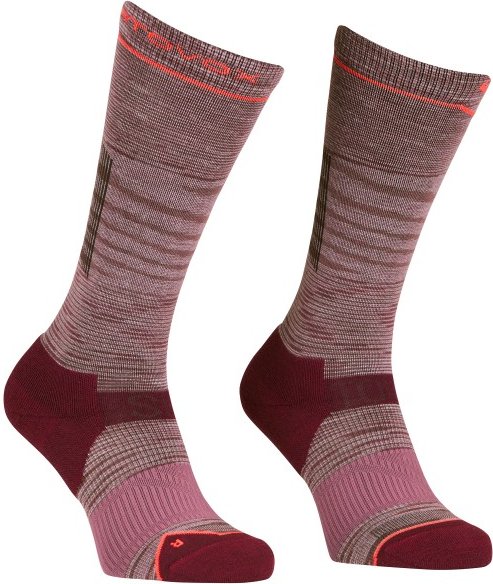 Ortovox - Women's Ski Tour LT Comp Long Socks - Skisocken Gr 39-41 braun