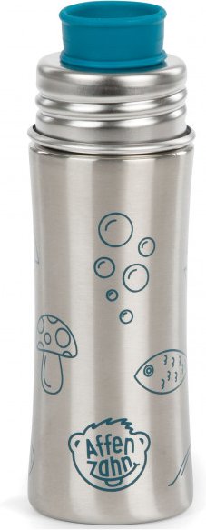 Affenzahn - Trinkflasche Hai - Trinkflasche Gr 330 ml grau