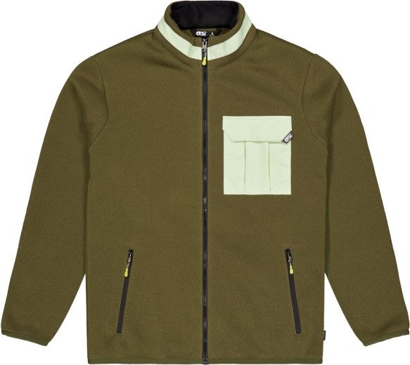 Picture - Dauwy Fullzip Fleece - Fleecejacke Gr XXL oliv