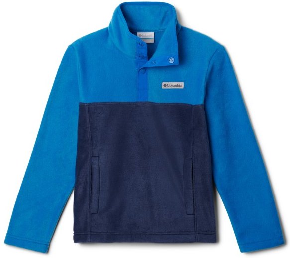 Thumbnail - Columbia - Kid's Steens Mtn II 1/4 Snap Fleece Pull-Over - Fleecepullover Gr XL blau