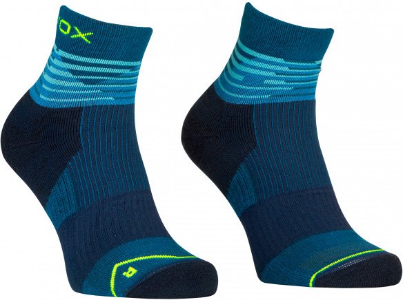 Ortovox - All Mountain Quarter Socks - Merinosocken Gr 42-44 blau