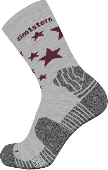 Thumbnail - Zimtstern - Techsockz MTB Performance Socks - Multifunktionssocken Gr 40-43 grau