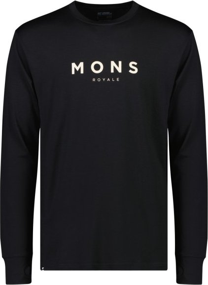 Mons Royale - Yotei Classic L/S - Merinoshirt Gr S schwarz