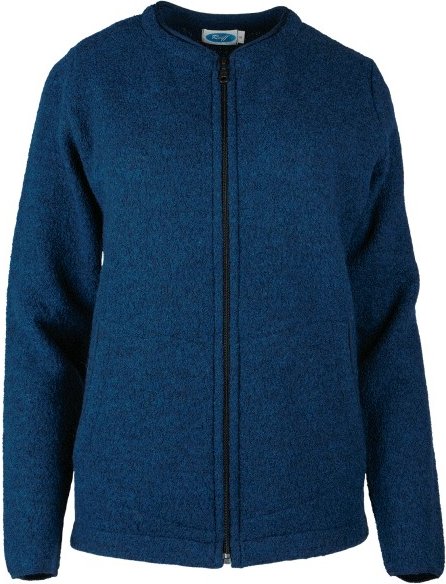 Reiff - Women's Kreppjacke Nici - Wolljacke Gr XS blau