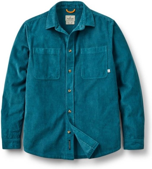 Passenger - Backcountry Cord Shirt - Hemd Gr XXL blau