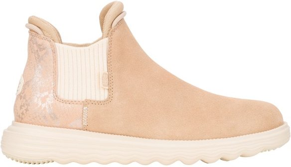 HeyDude - Women's Branson Suede Novelty - Freizeitstiefel Gr 43 beige/weiß