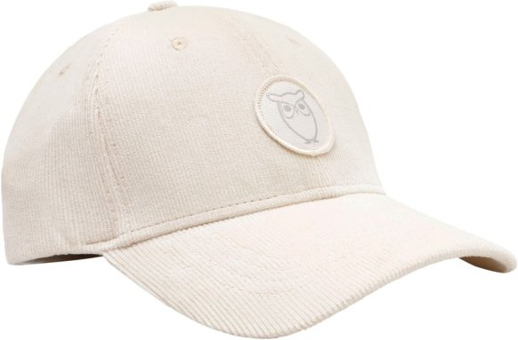 Thumbnail - KnowledgeCotton Apparel - 14 Wales Corduroy Cap - Cap Gr One Size weiß